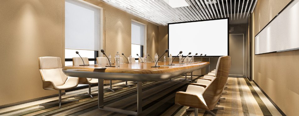 Functional meeting rooms